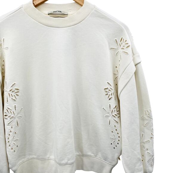 Scotch & Soda Eyelet Crewneck Sweatshirt - Picture 5 of 6